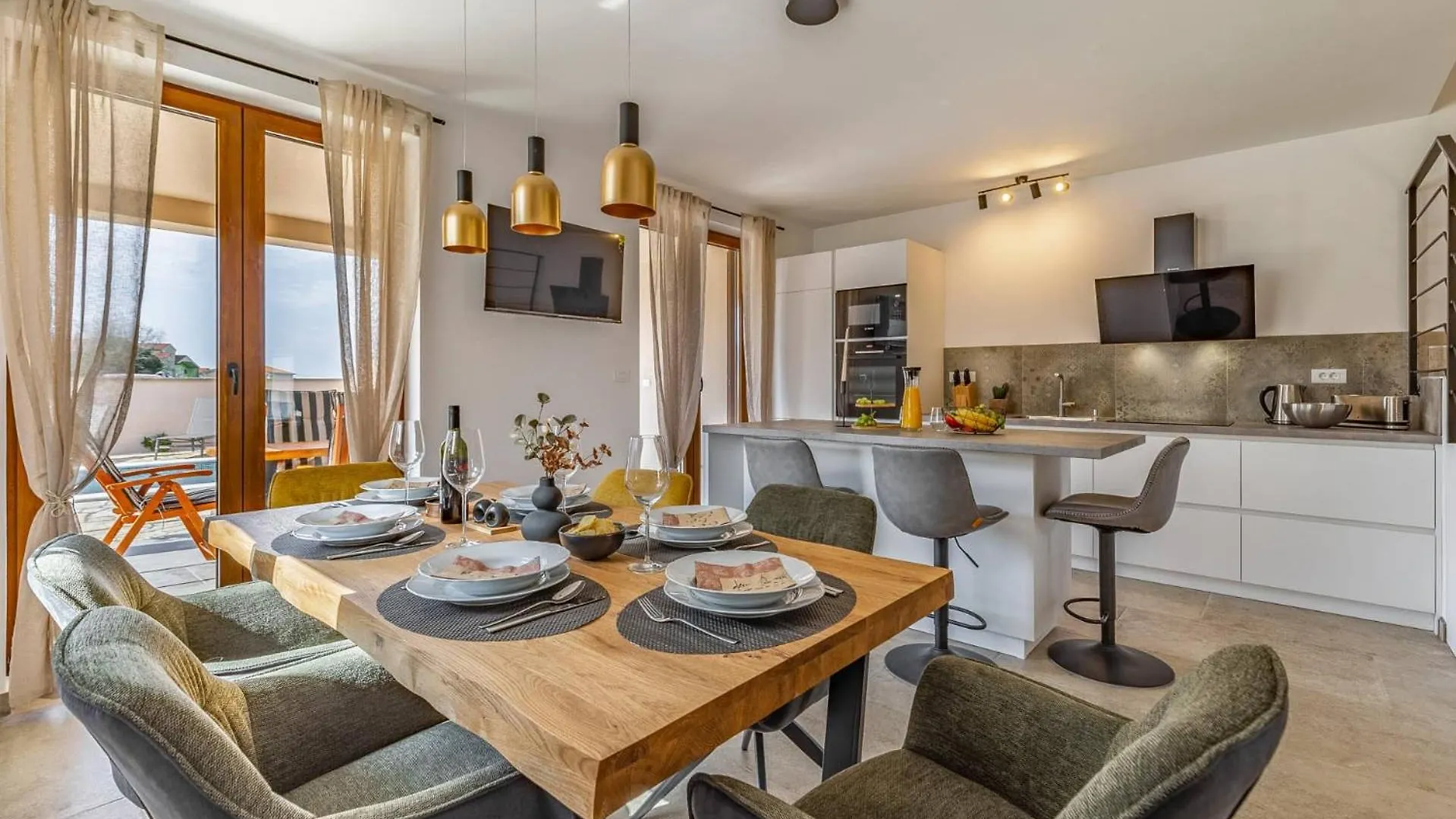 Stylish Villa Belaj With Pool, Sauna, Jacuzzi And Sea View By Wiibuk Vodnjan Croácia